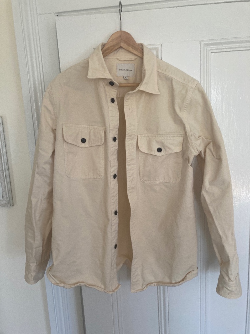 Banana Republic Cotton Twill Shirt Jacket